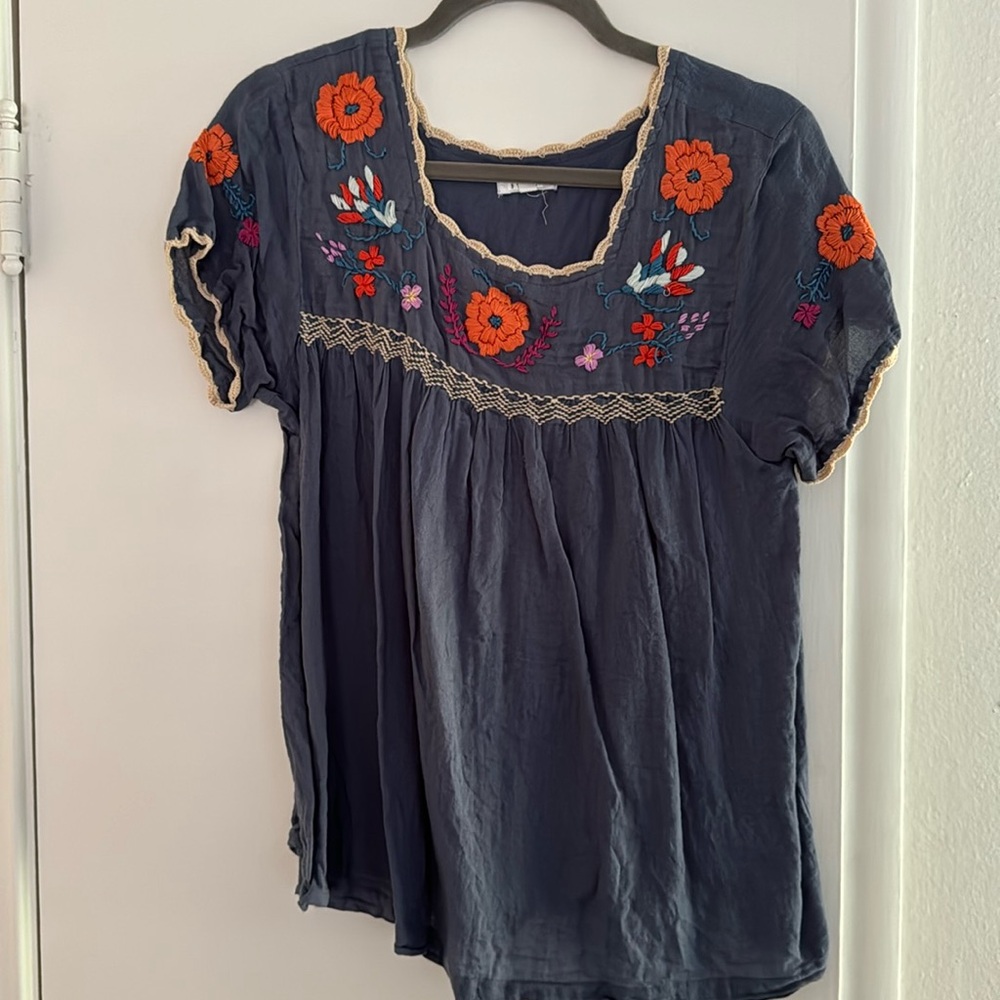 THML embroidered Top